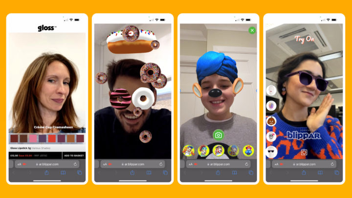 Face tracking now available by using the Blippar WebAR SDK - News - Blippar