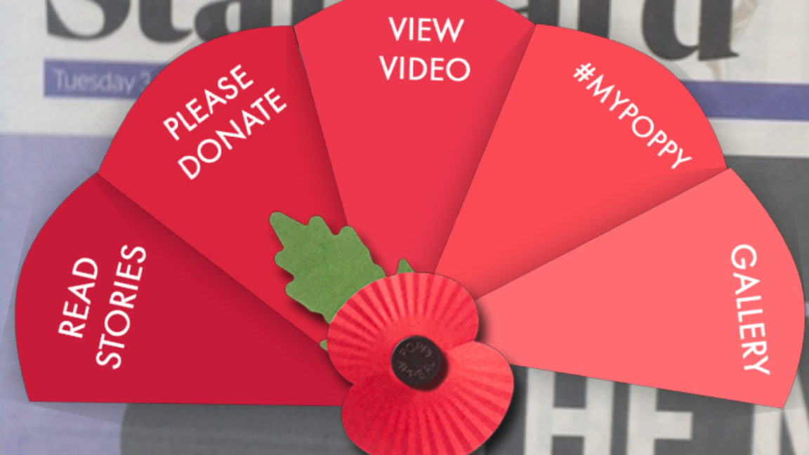 The Royal British Legion Partner with Blippar to Enhance Poppy Appeal with Visual Discovery and Augmented Reality Technology